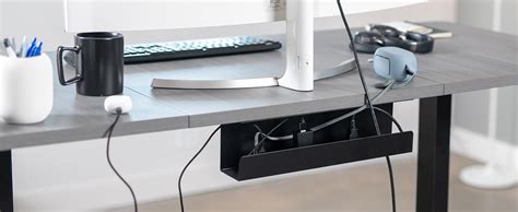 Stand Up Desk Store tray mounted under desk