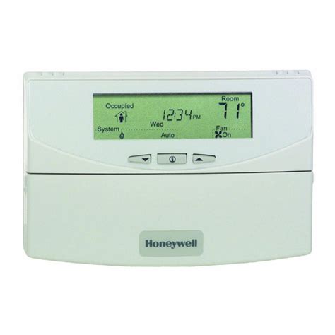 62-0258 05 - T7351 Commercial Programmable Thermostat - Honeywell