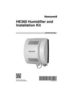 69-2631ES 03 - HE360 Humidifier and Installation Kit