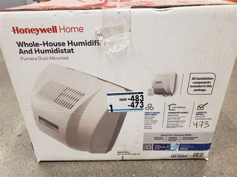 HE360 Humidifier and Installation Kit - Honeywell Store