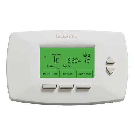 HONEYWELL 7 DAY PROGRAMMABLE THERMOSTAT RTH7500D MANUAL