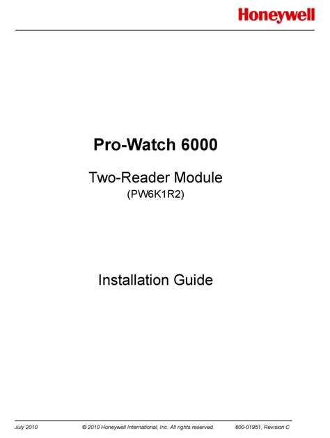 Pro-Watch 6000