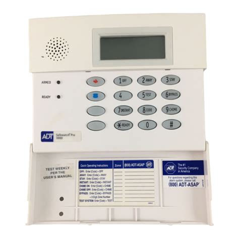 Quick Guide: Safewatch Pro 3000 - ADT Inc.