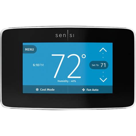 Sensi Wi-Fi Programmable Thermostat MANUAL OPERATION - Emerson