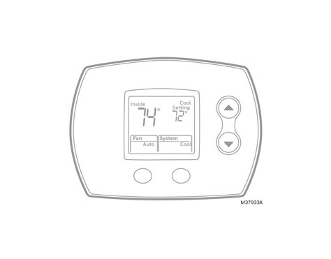 TH5110D Non-programmable Thermostat - Schneider Electric