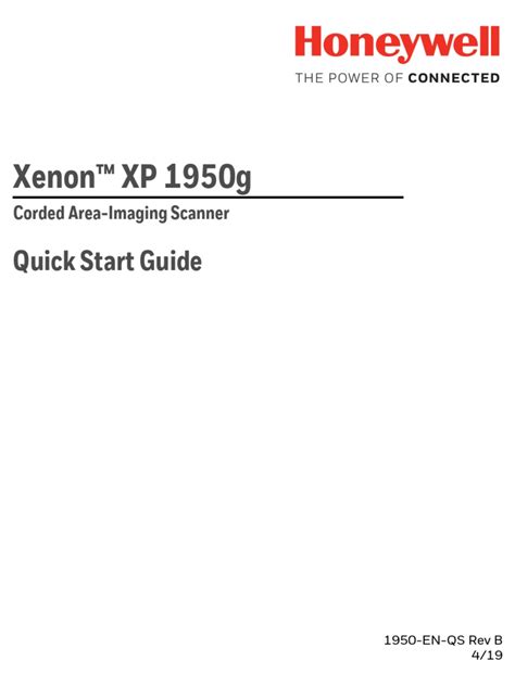 Xenon™ XP 1950g - Honeywell